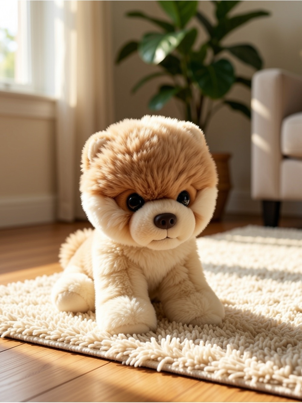 GUND Boo the Pomeranian World's Cutest Dog 12" Beige Stuffed Animal Plush Toy